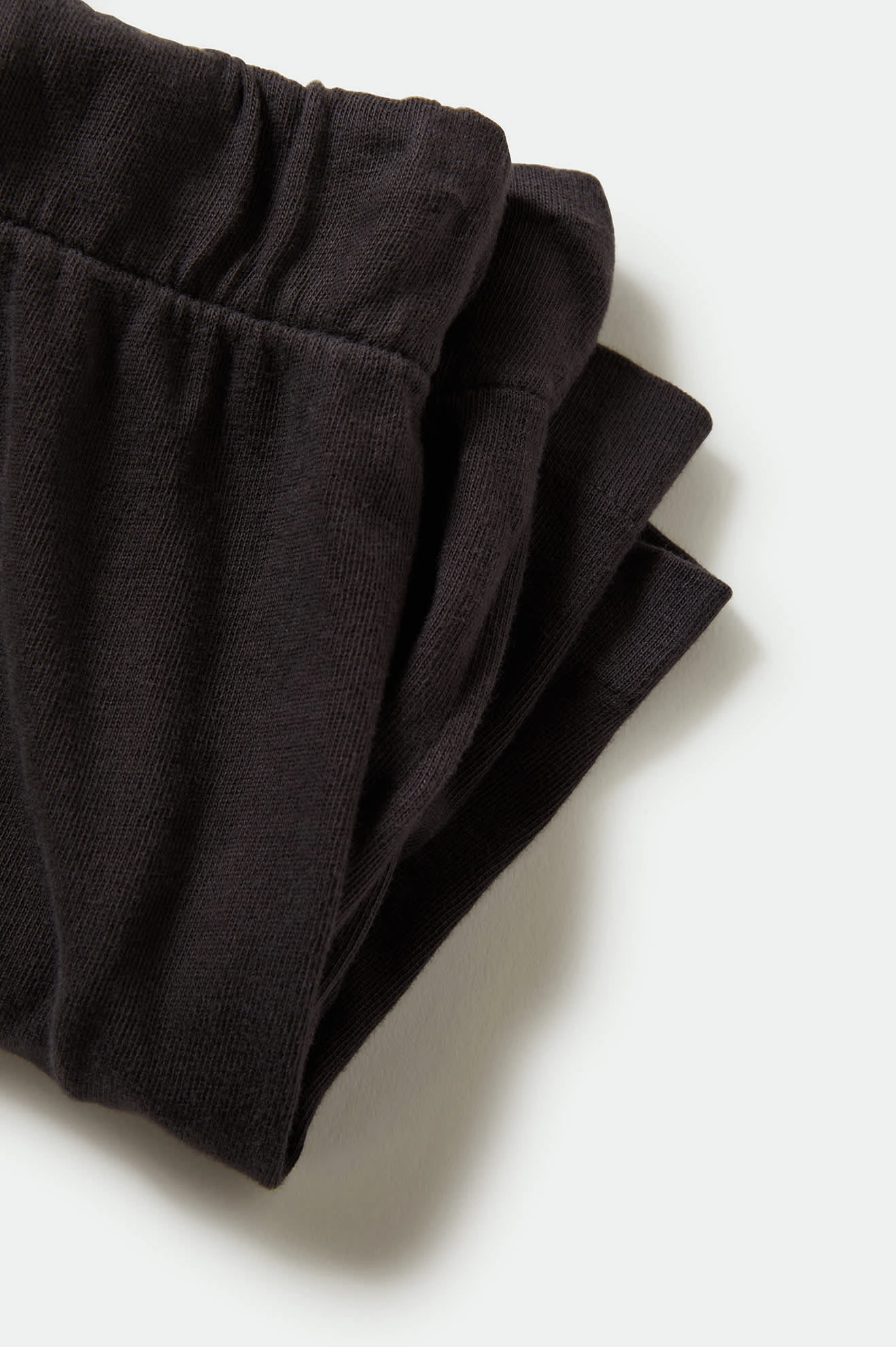 Trend Essential Carefree Organic Garment Dyed Lounge Short - Black