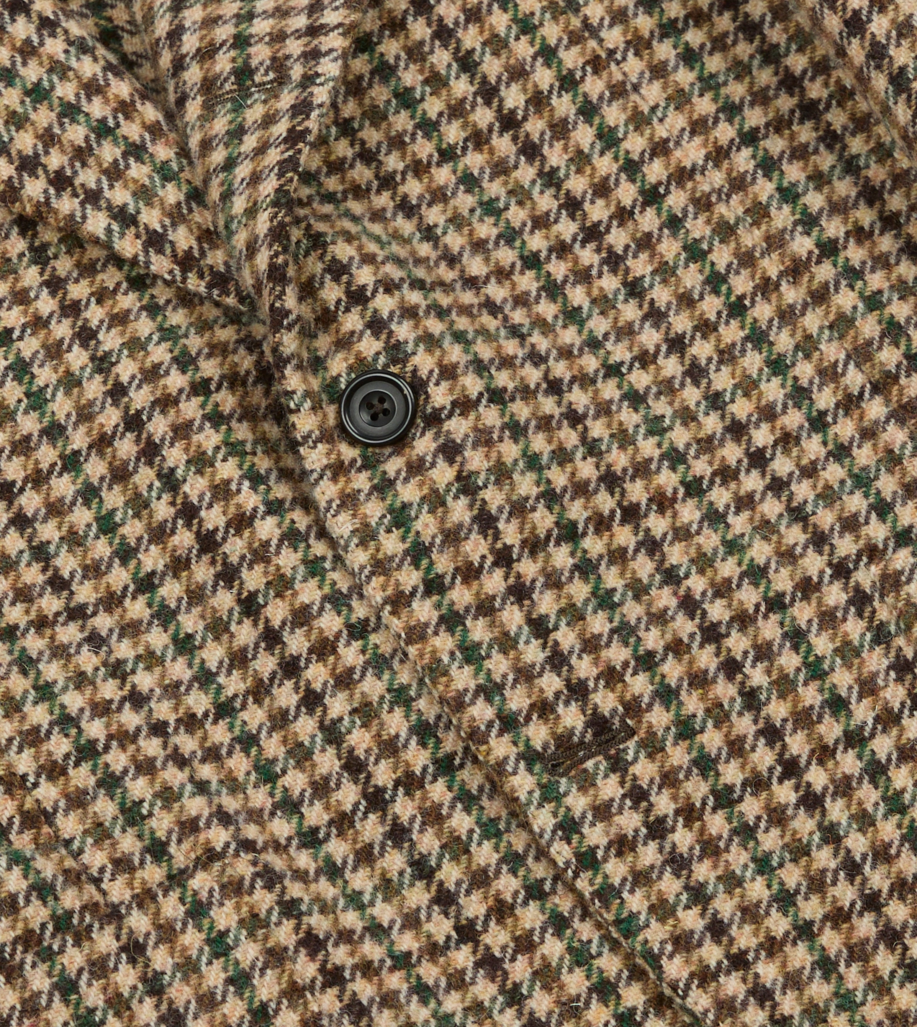 Professional Layers Comfortable Style Brown Gun Club Check Tweed Blazer