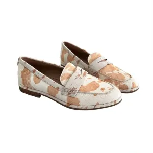 Women's Birch Cow Loafer Shoes In Ivory Cow Clear Pace