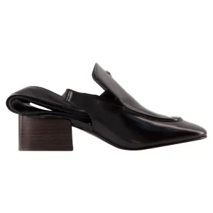 Flexible Cushioning Sling Back Loafers - Coperni - Leather - Black