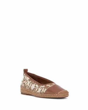 Move Power Low   Heel Women's Miheli Espadrille Loafer In Tostada Cream/whisky
