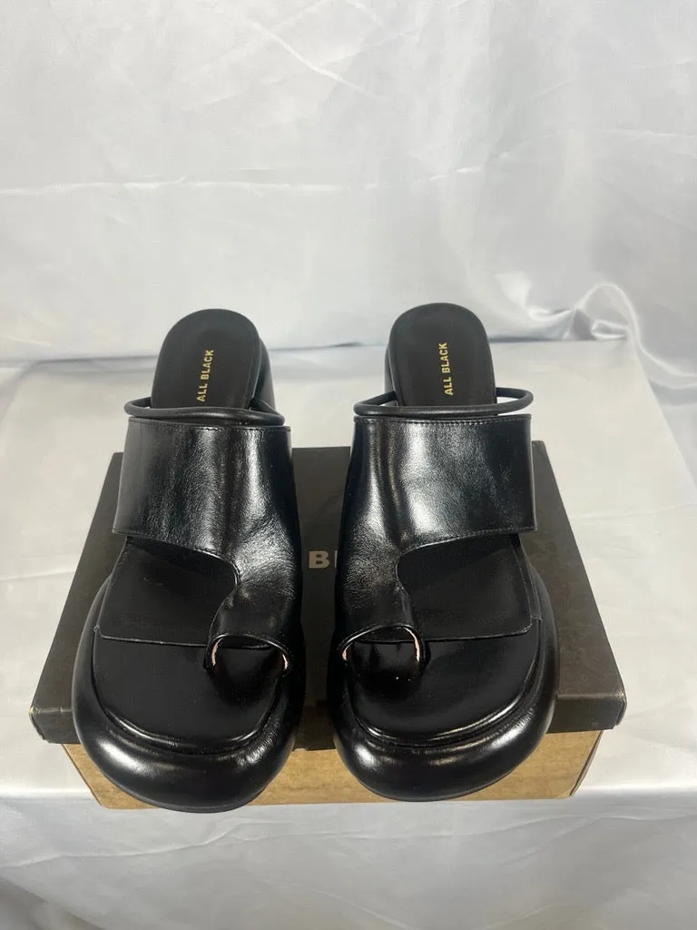 Korean Cool Women's Mod Combo Sandal In Black