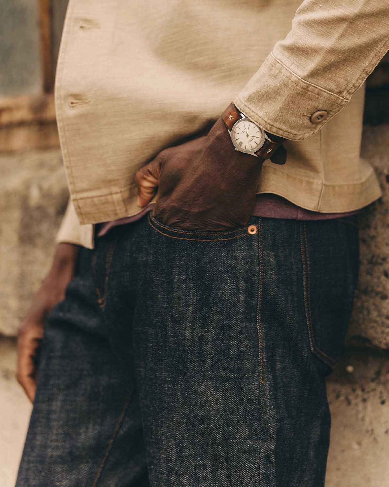 The Democratic Jean in Rigid Organic Selvedge HighRiseWaist