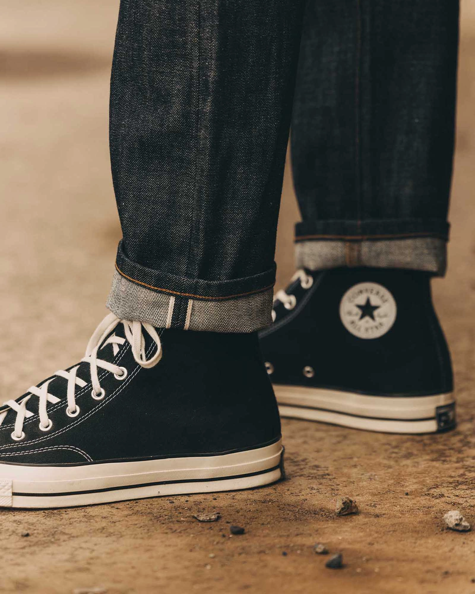 The Democratic Jean in Rigid Organic Selvedge Snug Waist AdjustableWaistband