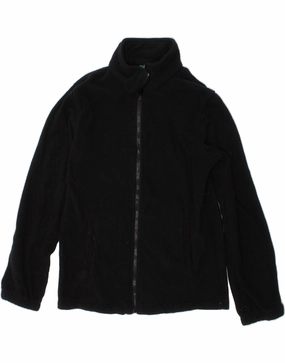 Everyday Coverage Unveil MOUNTAIN WAREHOUSE Boys Fleece Jacket 11-12 Years Black Polyester