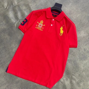 Fashionable Ease Polo Ralph Lauren Red Cross Mallet Polo