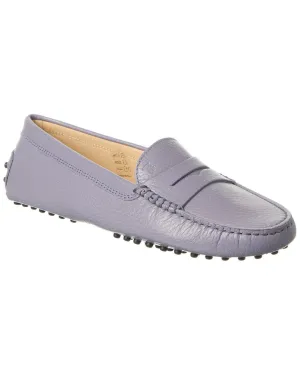 TOD??s Gommini Leather Loafer Sole True Way Smooth