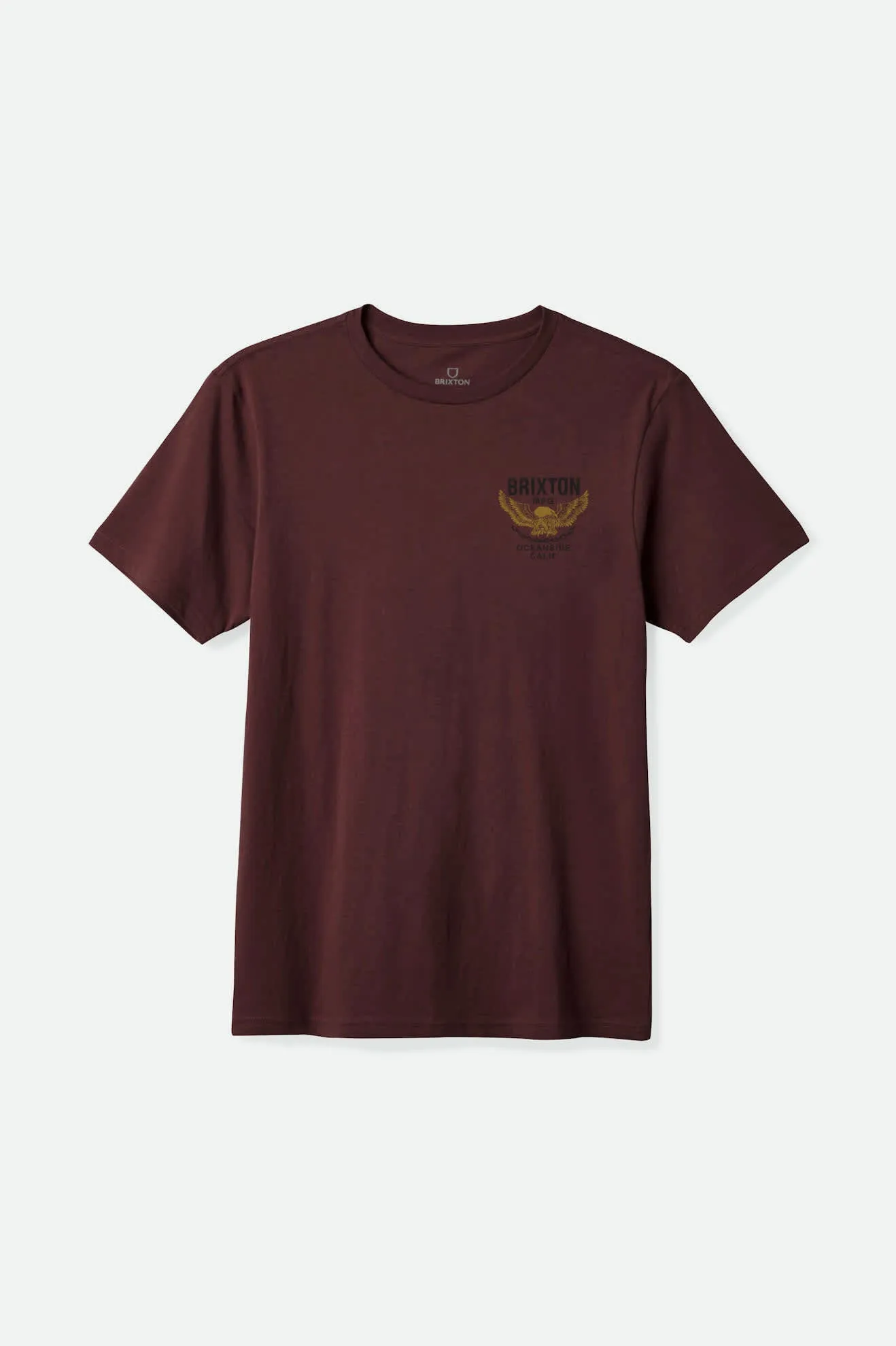 Organic Cotton Waller S/S Standard T-Shirt - Port Worn Wash