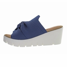Model Base Women's Venti Twist Sandals In Navy