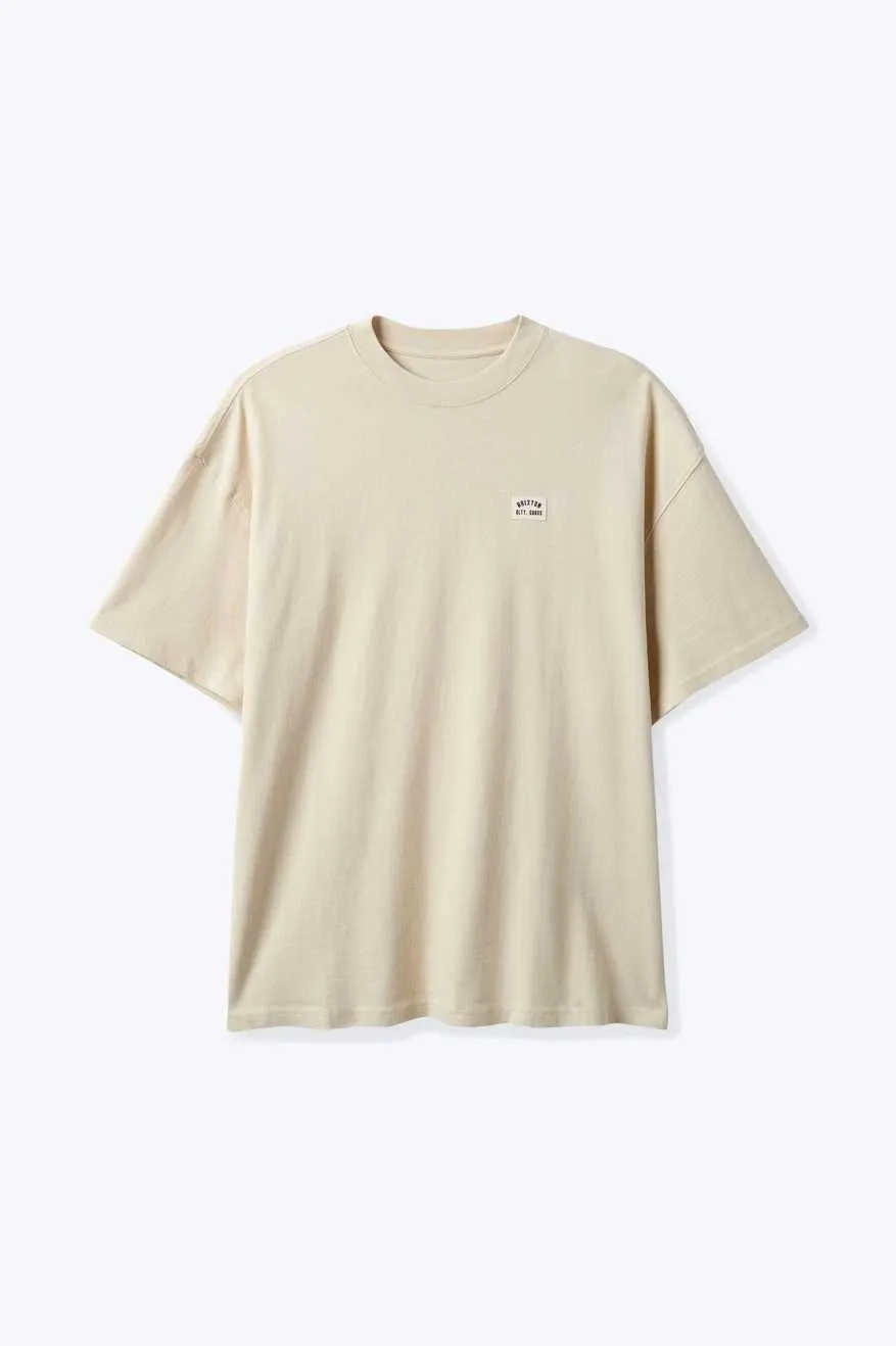 Versatile Piece Chill Vibes Woodburn Heavyweight Relaxed T-shirt - Cream Classic Wash
