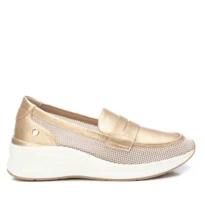 City Dawn Women's Moccasin Shoes In Gold