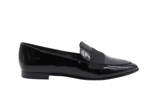 Kate Spade Corinna Pointed Toe Loafers in Black Leather Book Spot