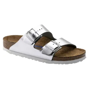 Birkenstock Arizona BS Silver  1005960 Women's Grip Smooth