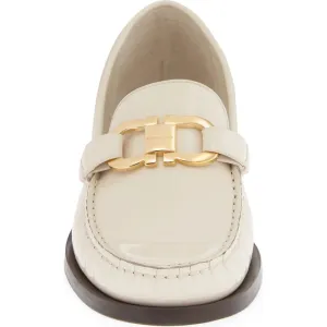 Salvatore Ferragamo Women's Maryan Bit Patent Leather Loafer, Mascarpone Everyday Go Fresh Air
