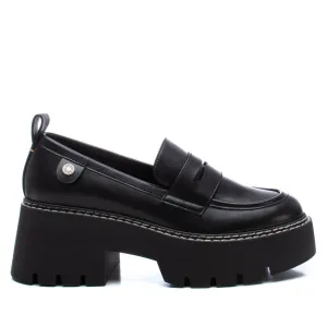 XTI Women's Casual Platform Moccasins By XTI Genuine Leather
