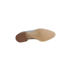 Fashionable Look Sharp Detail Women's Edie Velvet Loafers In Putty Smooth Velvet
