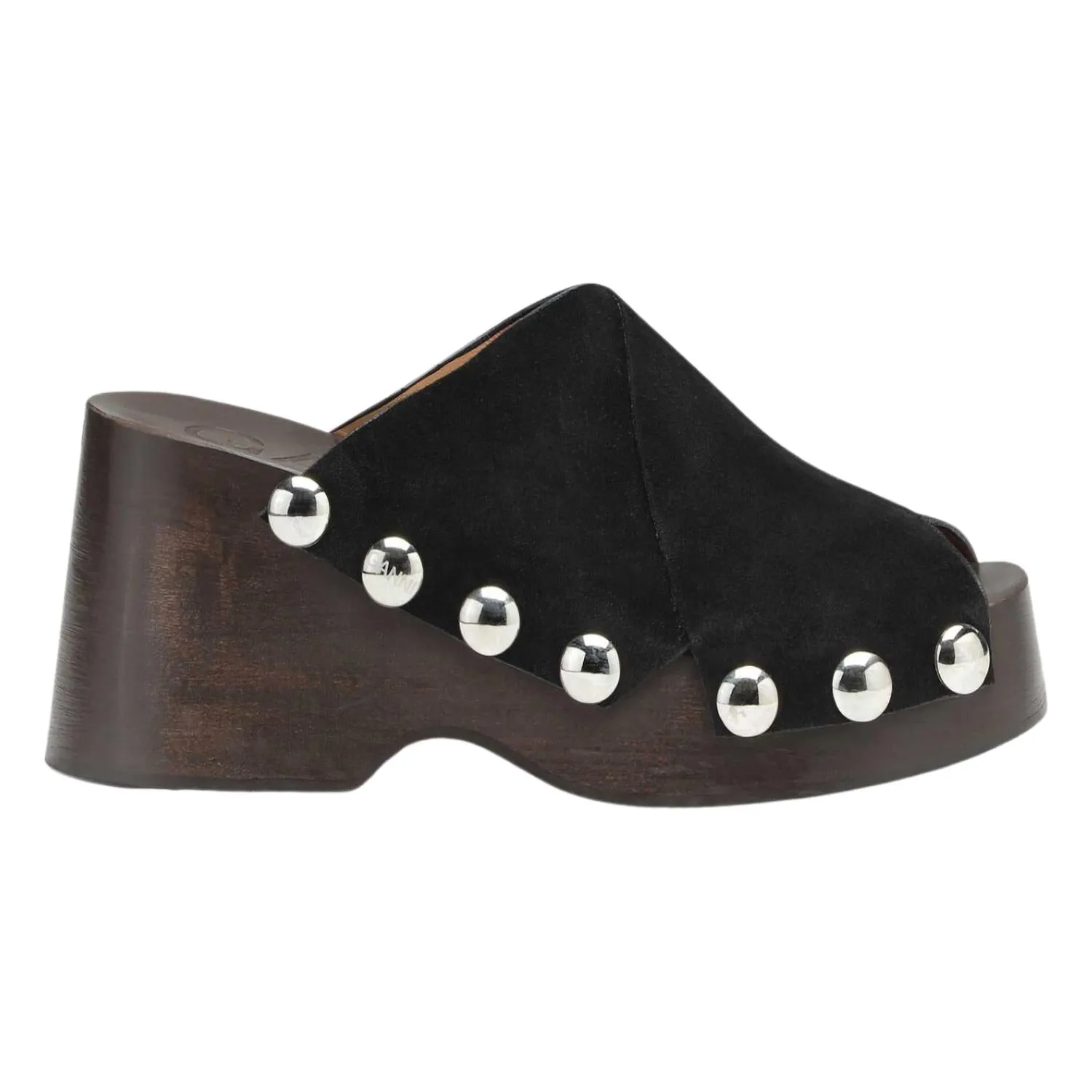 Wind Ready Cool Texture Wedge Clogs In Black