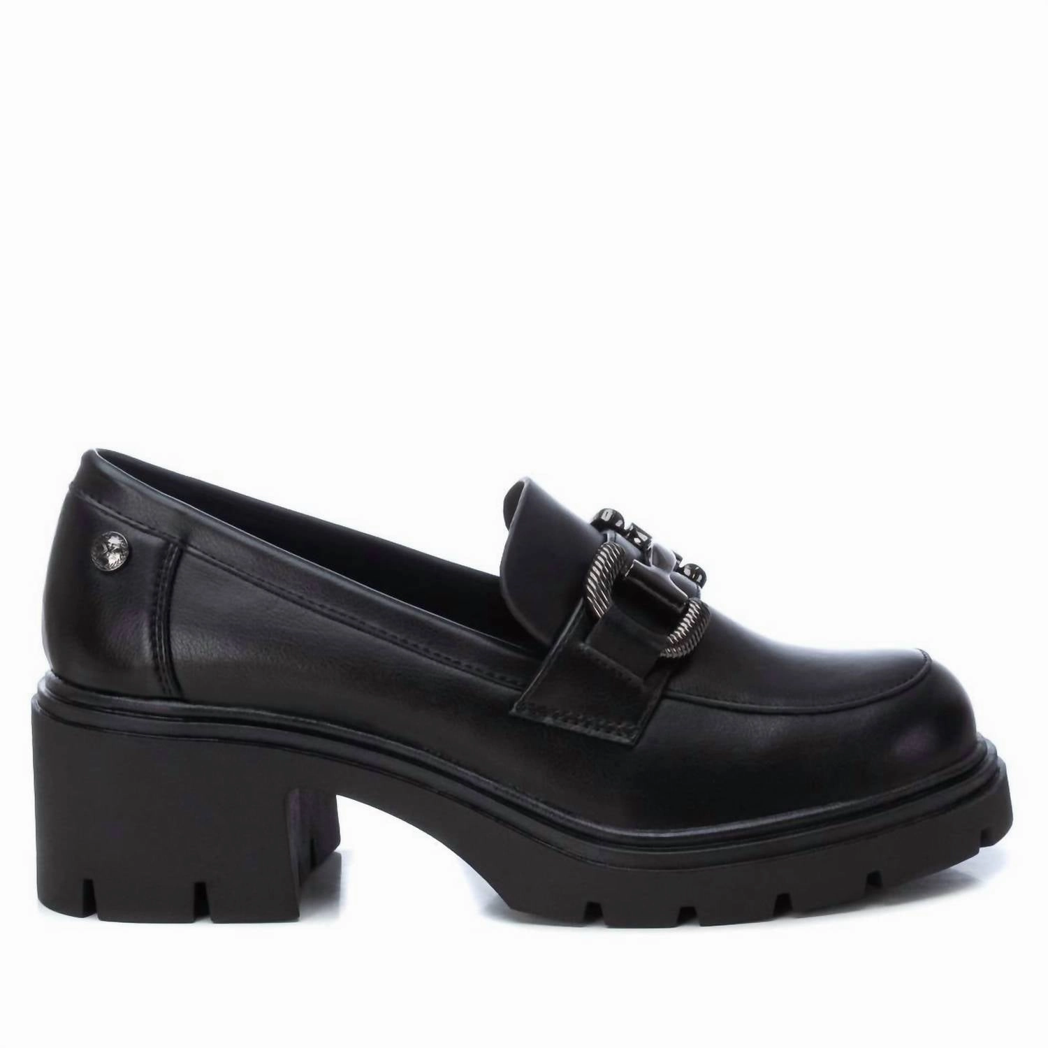 Power Lane Women's Non-Slip Moccasins In Black