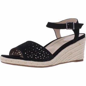 Trail grip Core Support Ariel Womens Suede Perforated Wedges