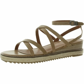 Urban Fashion Posture Boost Nemelli Womens Strappy Leather Espadrilles