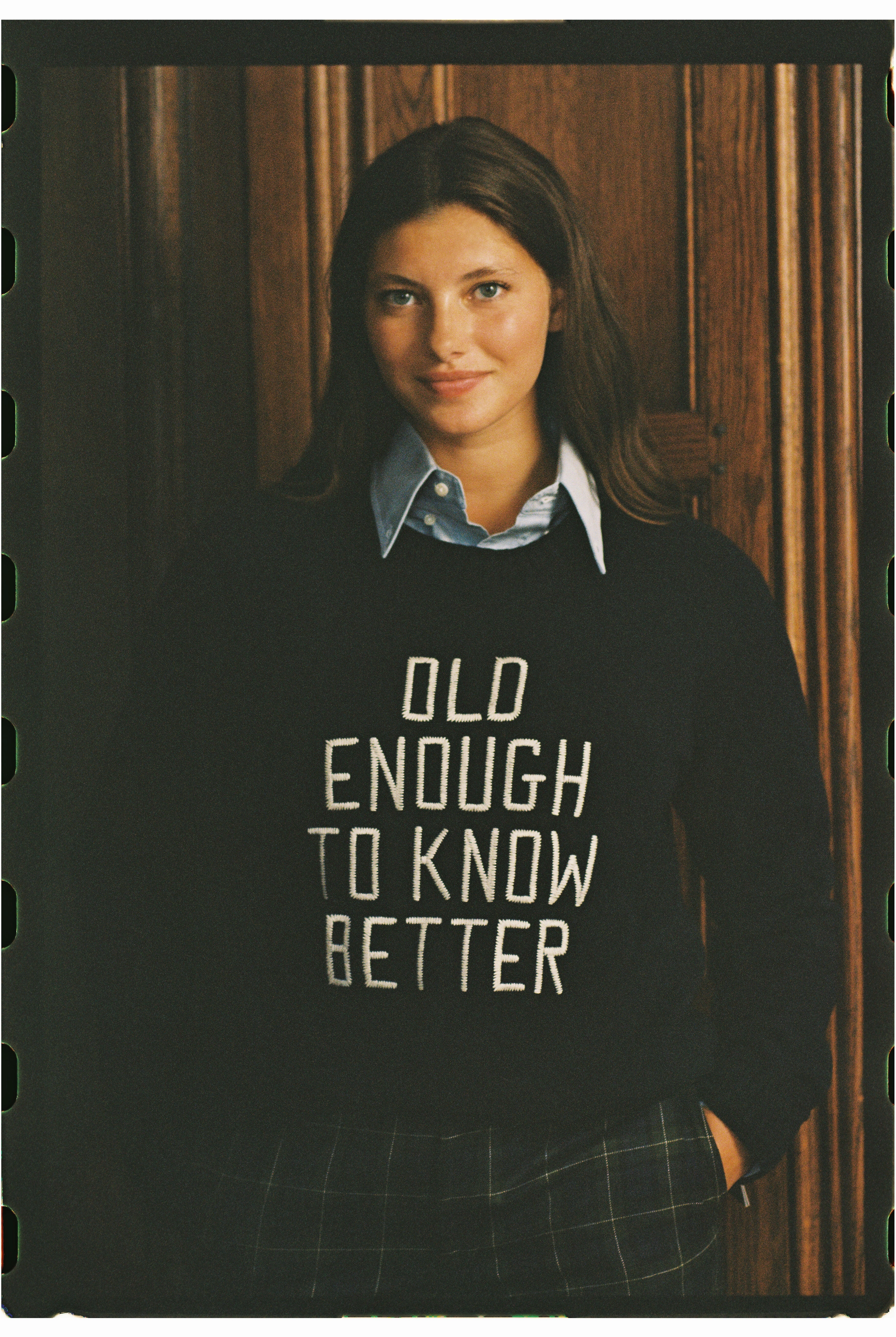 Cold-Weather Fashion Made-in-England "Old Enough to Know Better" Duke of Devonshire Sweater