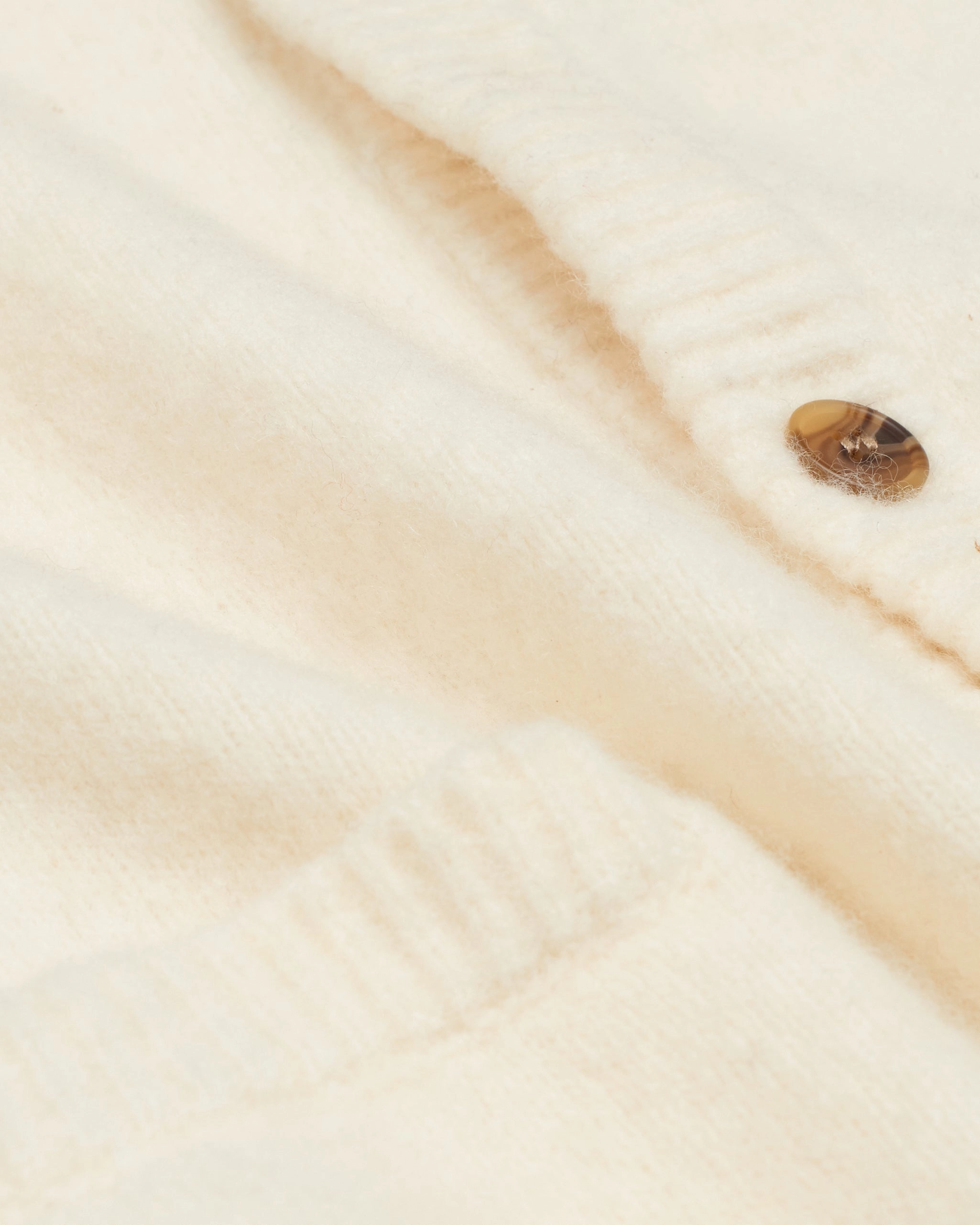 Breathable wear Solid Cream Cardigan Sweater - Trim Fit