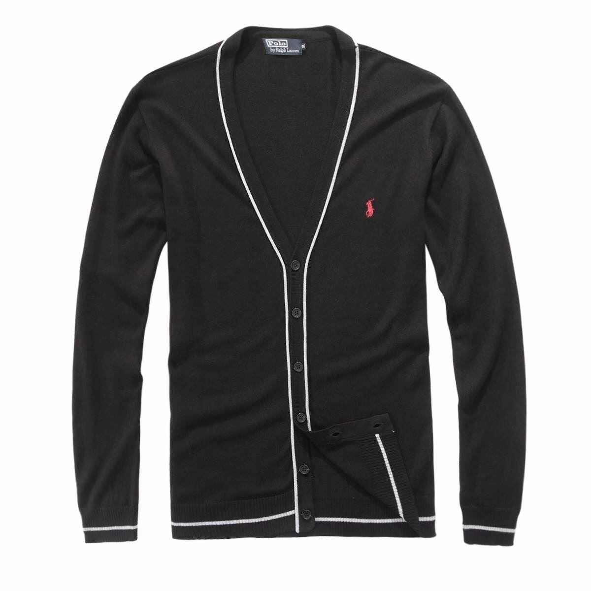 Halloween Anti Perspiration Lining Polo Ralph Lauren Long Sleeve Mesh Cardigan Ash