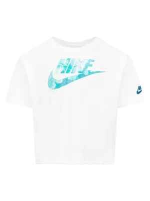 Sci-Dye Boxy Tee Kids Perfectly Fit Embroidered Details