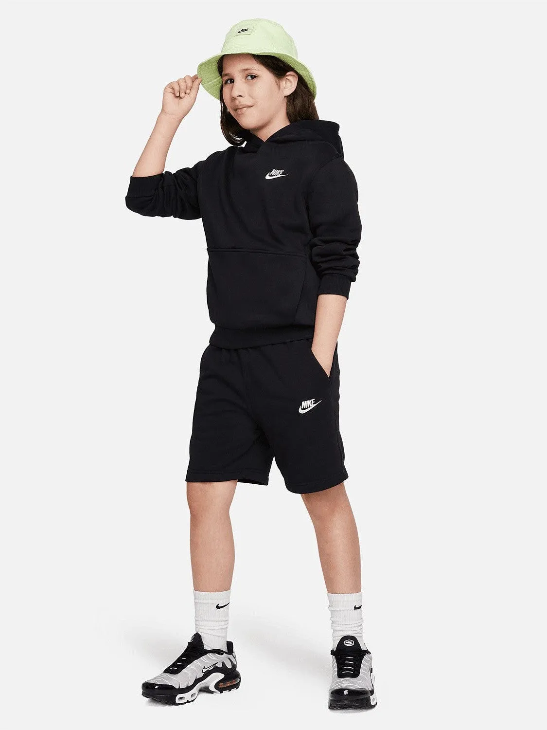 Lightweight Wear Smart Casual Sportswear Club Fleece Pullover Hoodie Youth