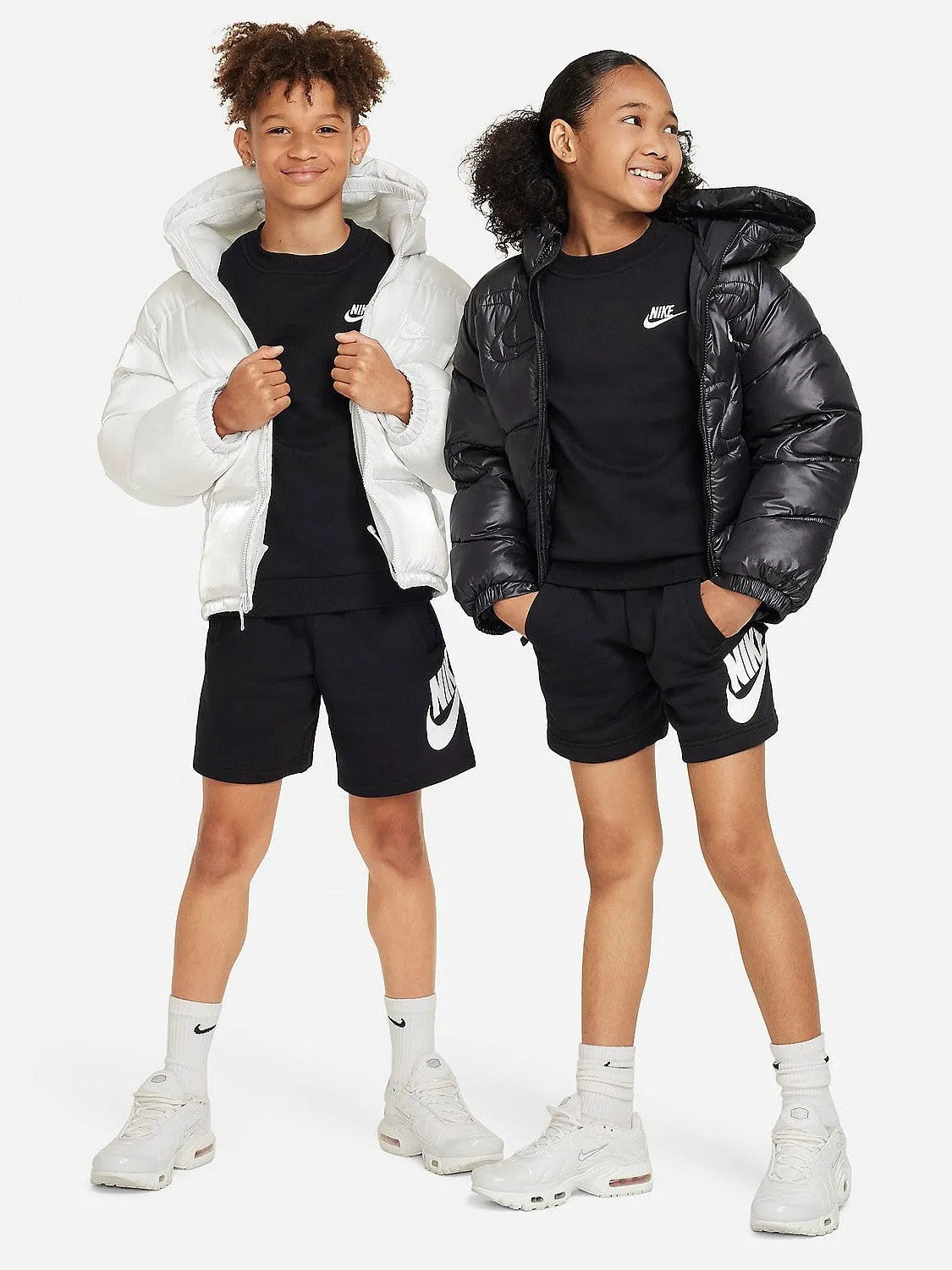 Bold colors Sportswear Club Fleece Sweatshirt Youth