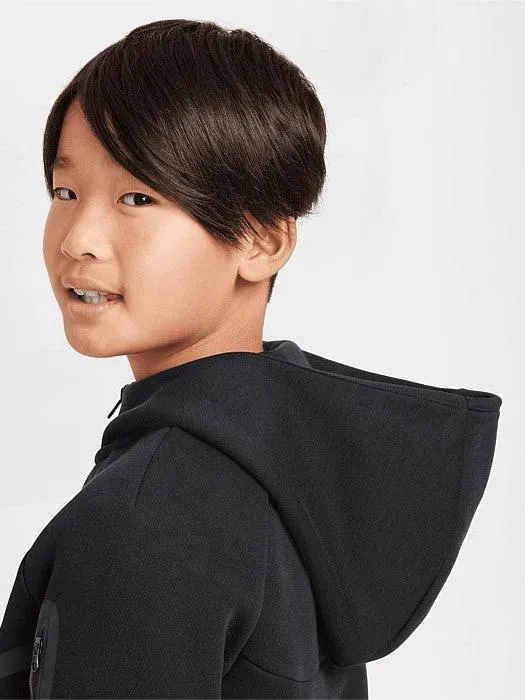 Front Pouch Sportswear Tech Fleece Full-Zip Hoodie Youth