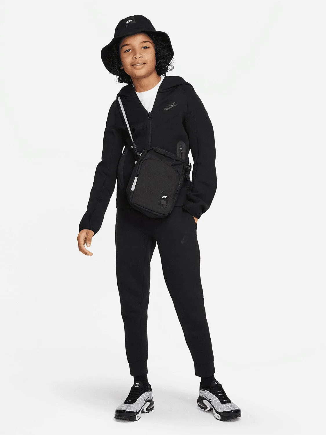 Rib Knit Mountain Hike Training Essential Sportswear Tech Fleece Pants Youth