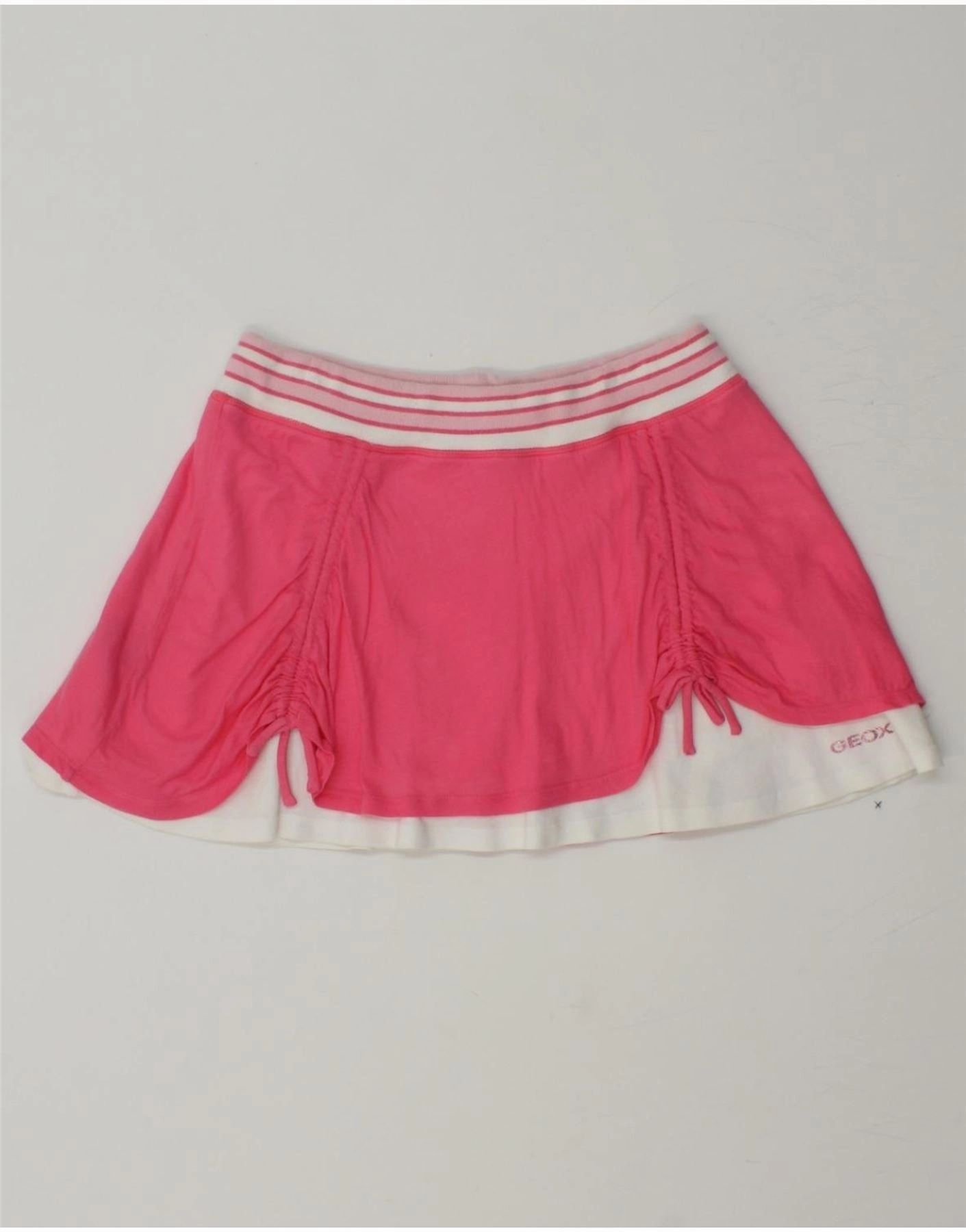 Travel piece GEOX Girls Mini Skirt 9-10 Years W12 Pink Colourblock Cotton