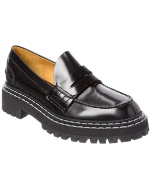 Toe Strong Proenza Schouler Leather Platform Loafer