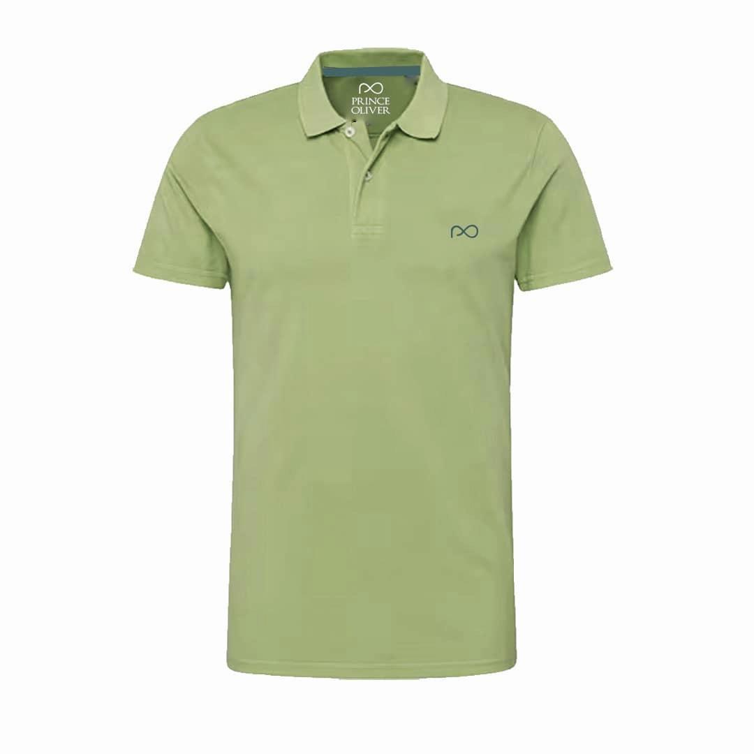 Antibacterial Treatment Micro Perforated Fabric Oliver Men Polo