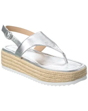 Confident Move Work Approved Stuart Weitzman Mel Patent Espadrille Flatform Sandal