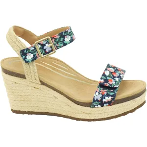 Women's Sydney Suede Wedge Sandals In Floral Daily Wear Stud Base