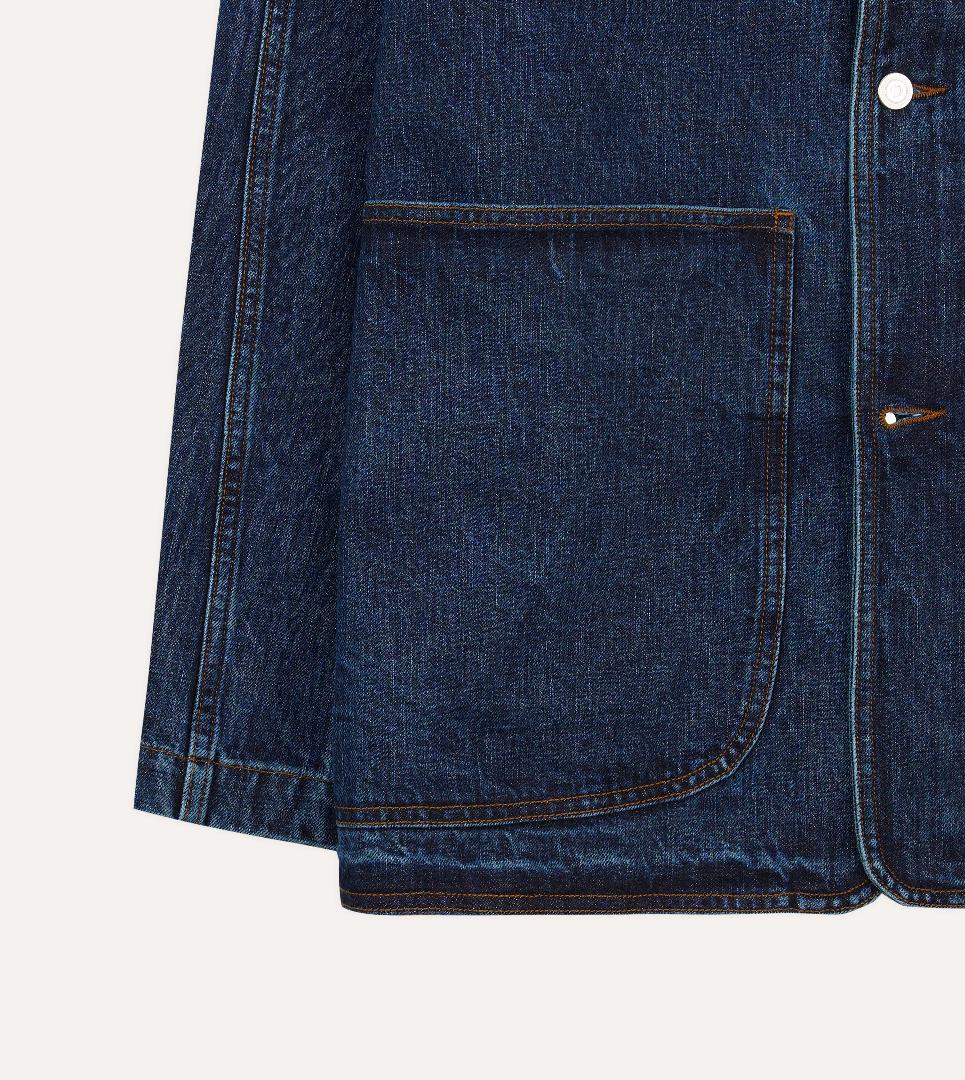 Core Warmth Stone Wash Denim Field Jacket