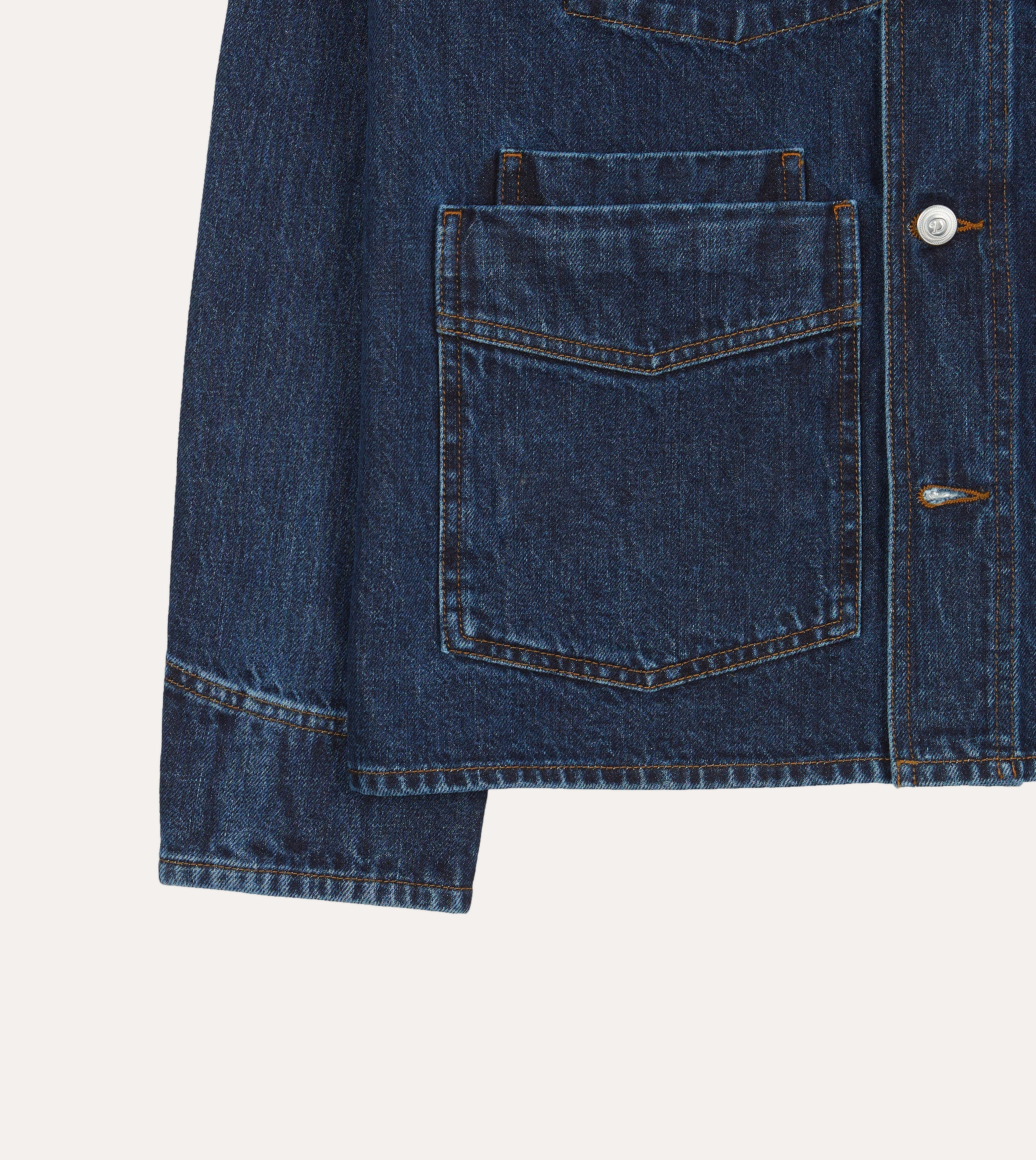 Stone Wash Denim Work Jacket System