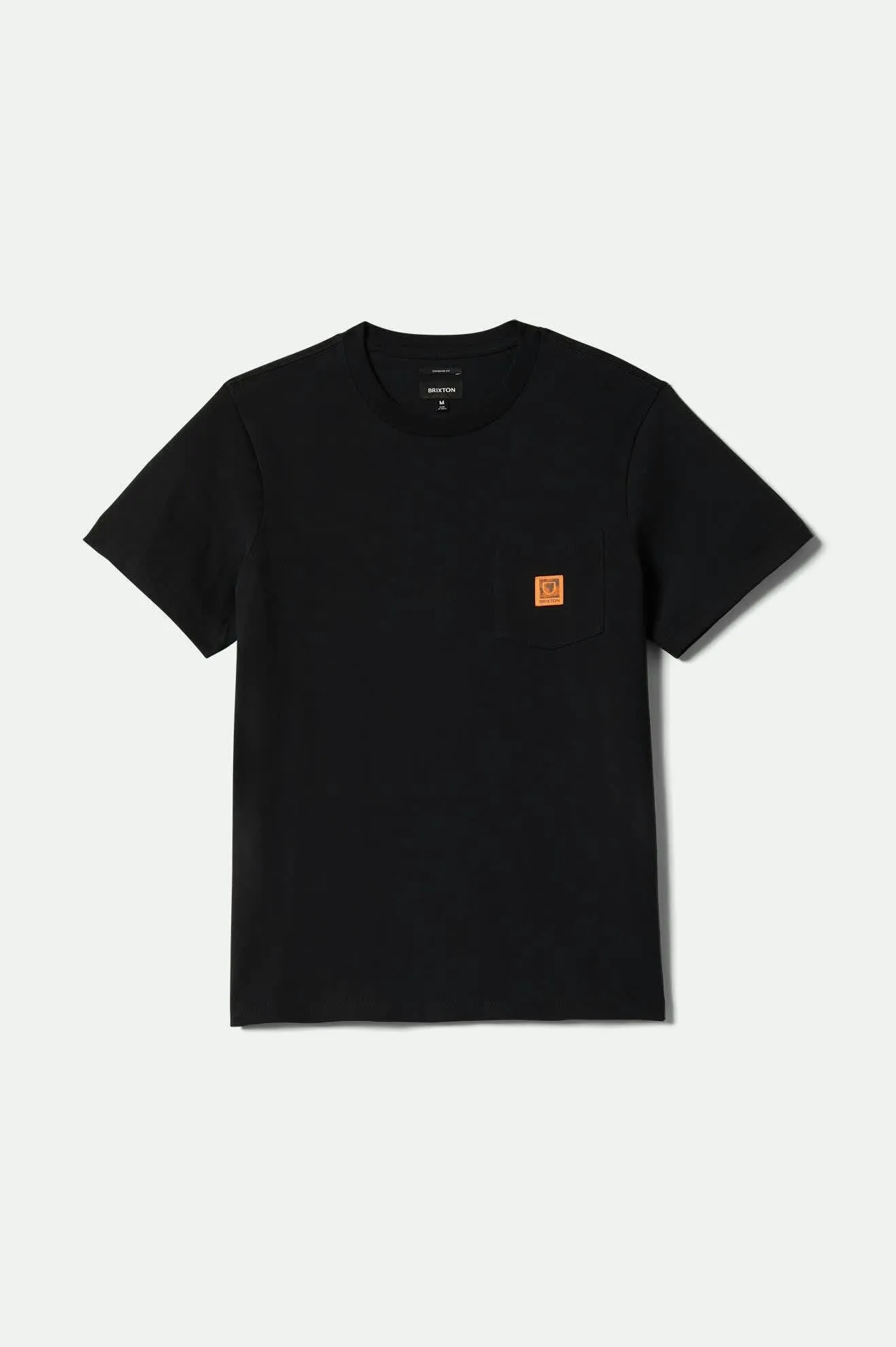 Hiking durability Street Trendy Union Heavyweight S/S Boxy Pocket T-Shirt - Black