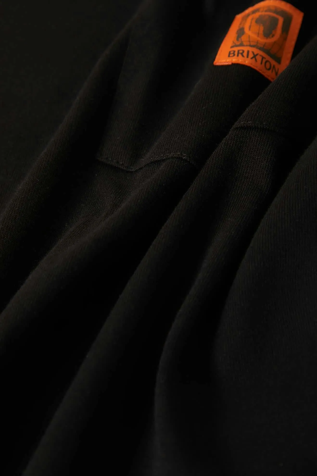Union Heavyweight S/S Boxy Pocket T-Shirt - Black Anti microbial coating NonRestrictive Cut