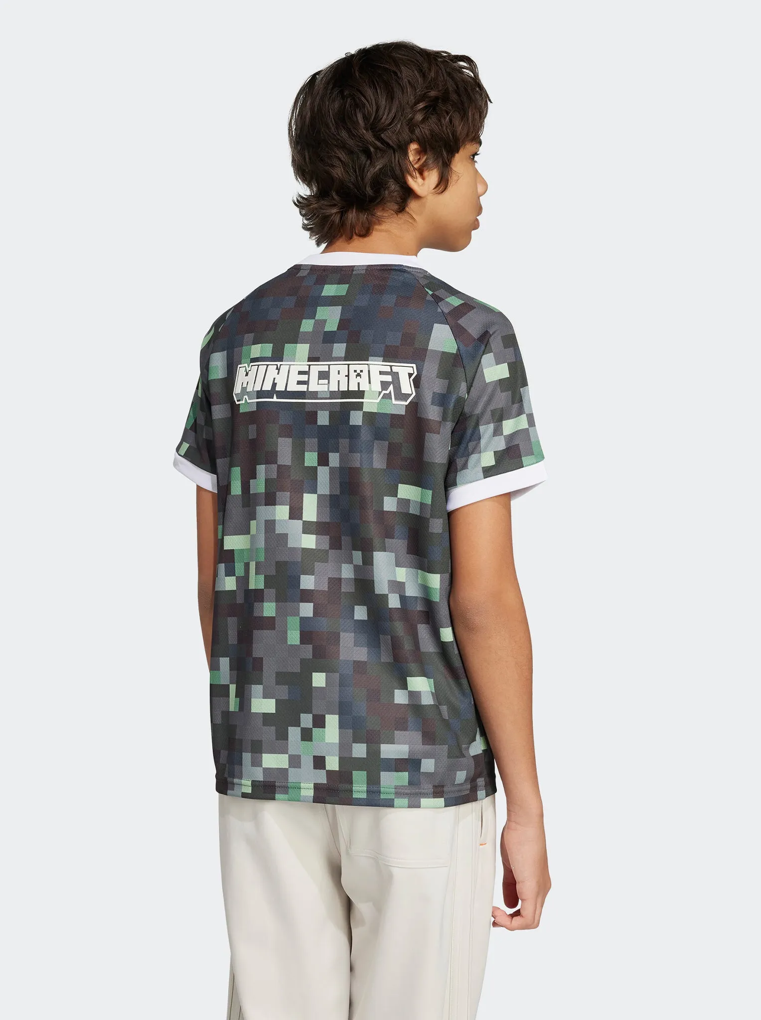Men's masculinity adidas Originals X Minecraft Graphic Tee Youth
