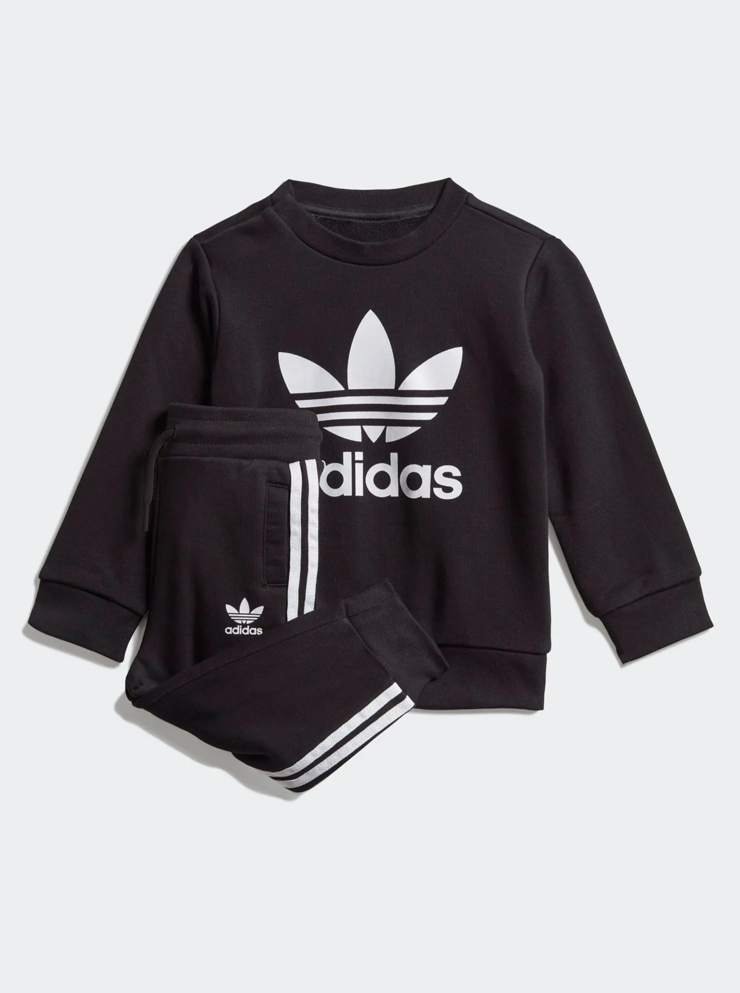 Adicolor Crew Set Infants Layering hoodie for cool days Comfortable lounging piece