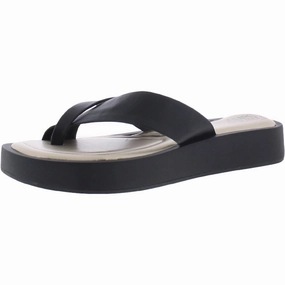 Urban Shift Flexible Wear Jonas Womens Toe Loop Comfort Wedge Sandals