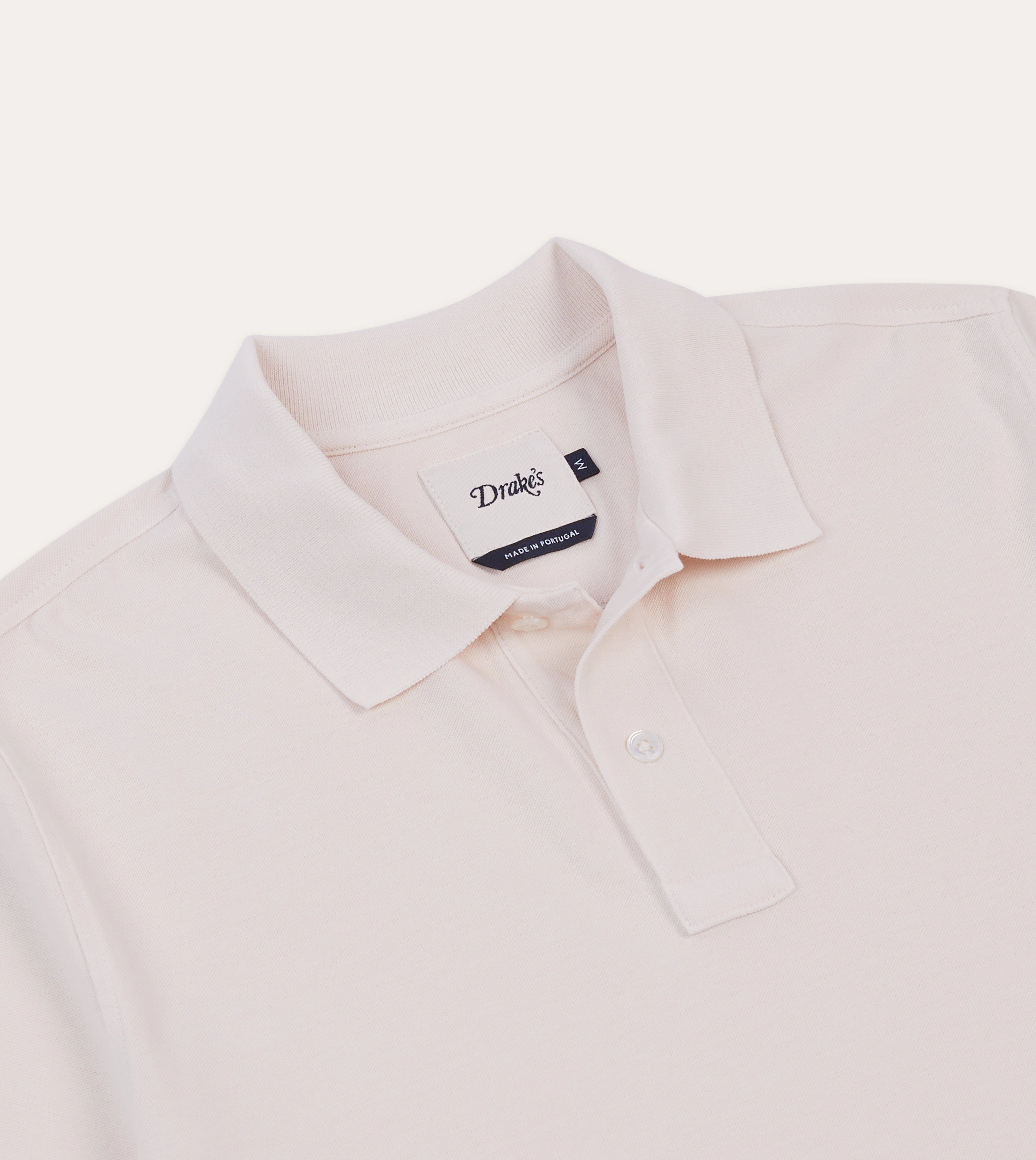 Pink Piqu?? Cotton Polo Shirt Urban Active