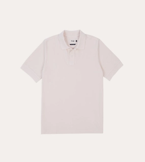 Pink Piqu?? Cotton Polo Shirt Warm Essentials
