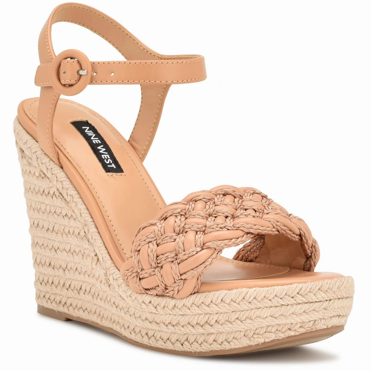 Travel Ready WNHOSANA3 Womens Woven Wedge Sandals