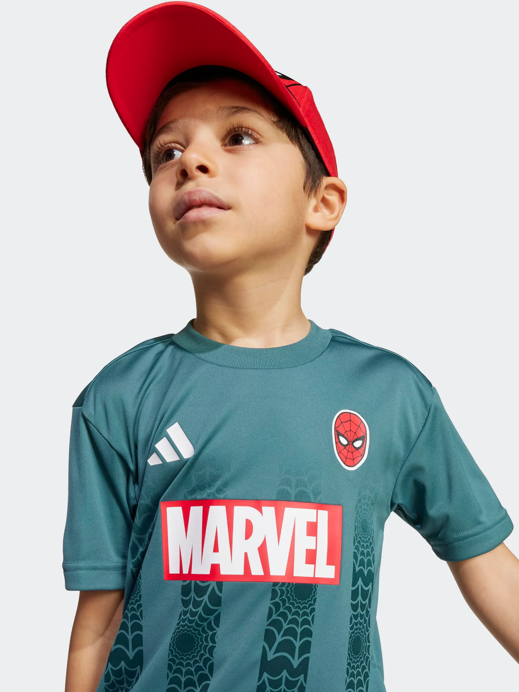 Marvel Spider-Man Tee Set Kids Ultra Soft Finish Sporty Layer Look