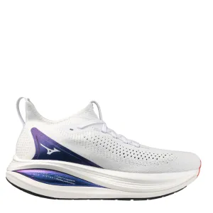 Mizuno Men's Neo Vista 2 Running Shoes in White/White/Iris Bloom AW25 indoor - outdoor