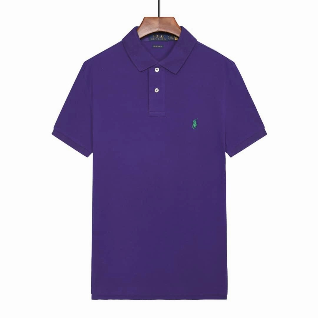 Comfy Style Scoop neck Polo Ralph Lauren Purple Small Pony Polo